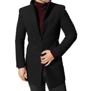 Abrigo Slimfit - Negro