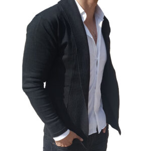 Cardigan Slim - Negro
